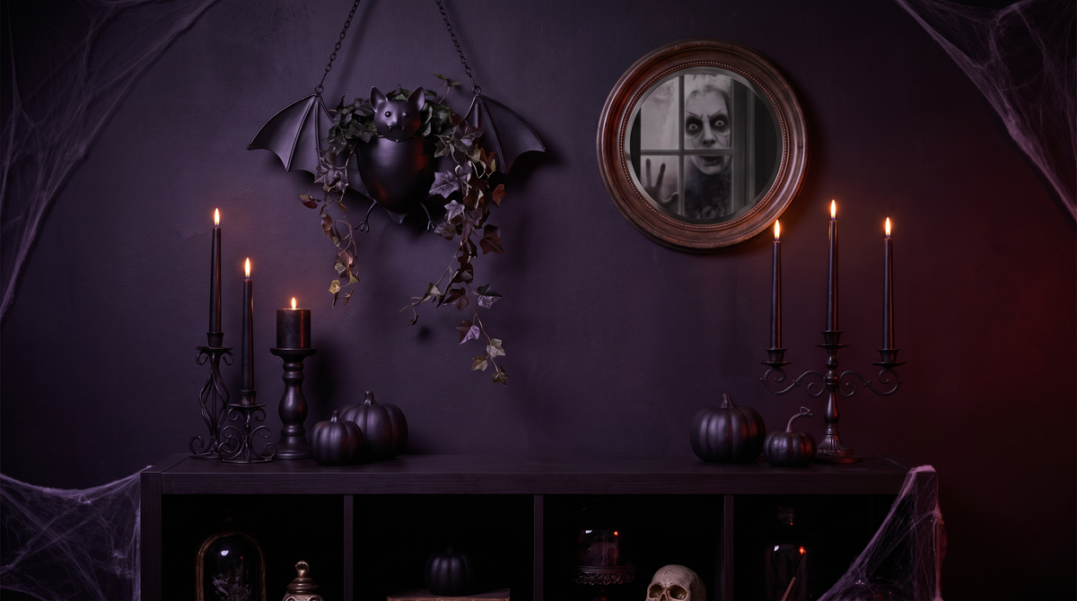 Midnight Bloom Halloween decor shop hero